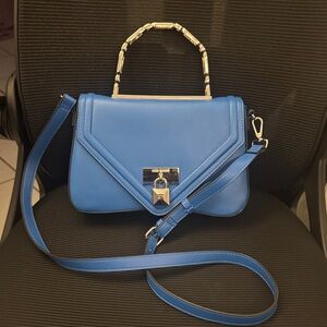 Steve Madden BGINEVRA satchel/crossbody in blue